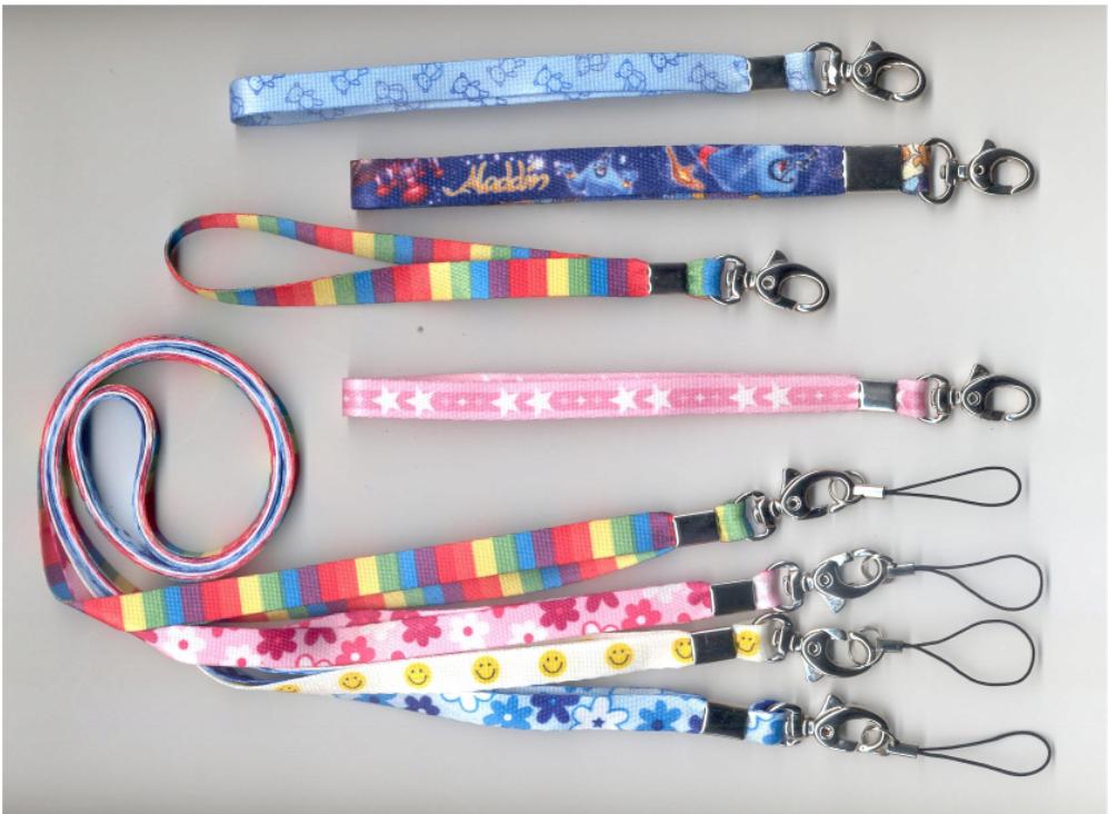  Heat-transfer Lanyard & Strap (De transfert de chaleur avec lanière tour de cou)