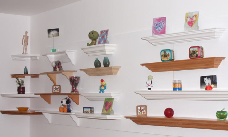  Corner Shelf, Display Shelvings