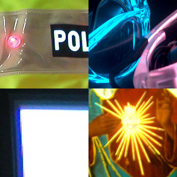  Electroluminescent Necklace (Électroluminescents Collier)