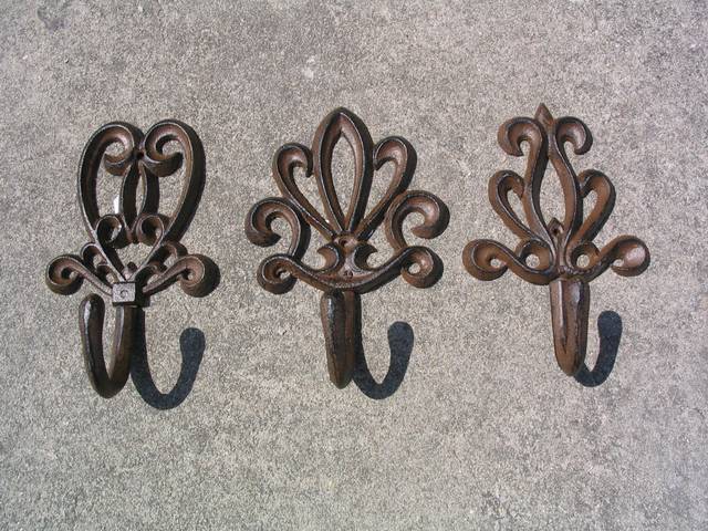  French Style Cast Iron Wall Hook