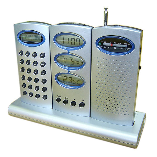  3 In 1 Thermo Clock Calculator (3 В 1 Термо Часы Калькулятор)