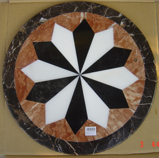 Marble Patchyflower Table Top (Marble Patchyflower Table Top)
