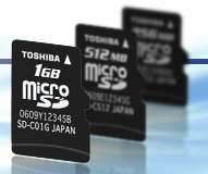  Toshiba 512m / 1gb / 2gb T-Flash Card (Toshiba 512m / 1GB / 2GB T-Flash Card)