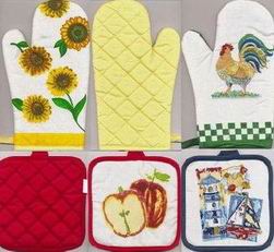 Oven Glove Potholder (Four Potholder Glove)