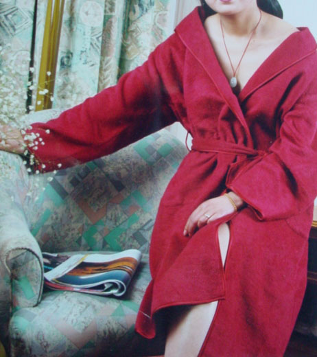  Silk Flannel Robe