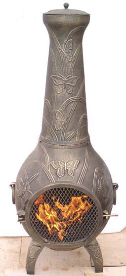  Cast Iron Fireplace Stove (Foyer à bois en fonte)