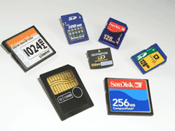  Memory Cards (Cartes mémoire)