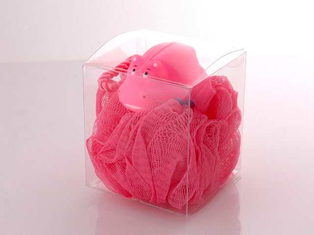  Animal Character Bath Sponge In A Gift Box (Animal de caractères bain à l`éponge dans une boîte cadeau)