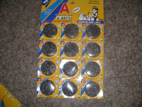 Stainless Steel Scrubber ( Stainless Steel Scrubber)