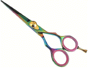 Barber Razor Edge Titanium Coated Scissors (Парикмахерская острие титановым покрытием Ножницы)
