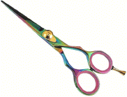  Barber Razor Edge Titanium Coated Scissors ( Barber Razor Edge Titanium Coated Scissors)