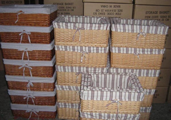  Rattan Storage Hamper Basket