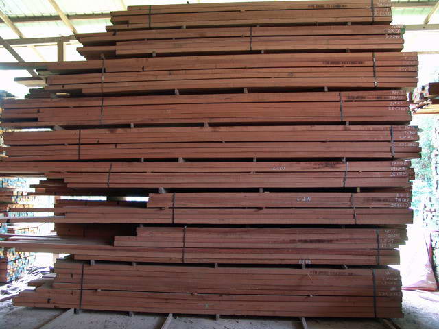  Red Balau Rough Sawn Timber