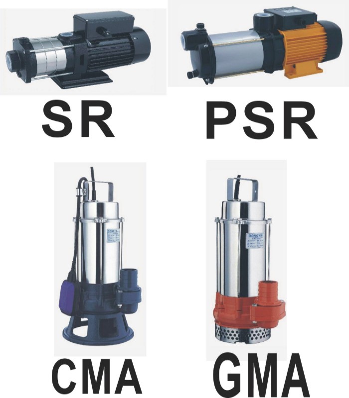  Multistage Pump ( SR Series) (Многоступенчатые насосы (серии SR))