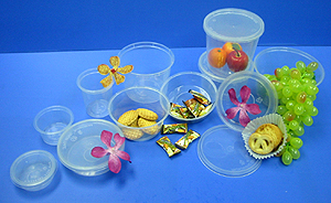  Round PP Food Container