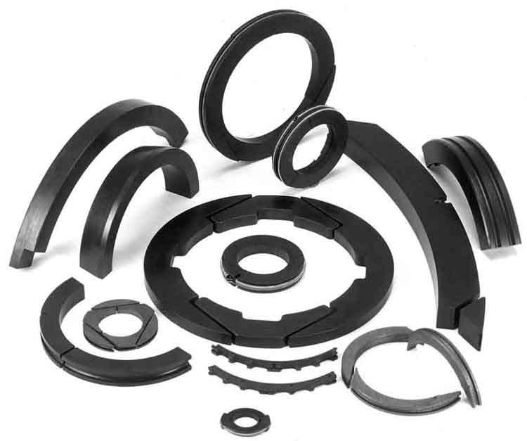  Carbon & Graphite Piston Packing Rings For Compressors & Turbines