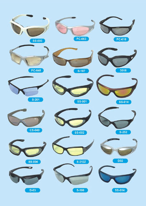  Sporty Sunglasses (Спортивные очки)