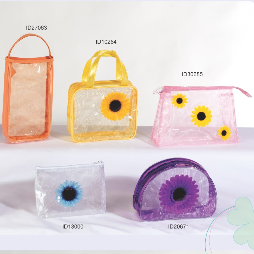  Organza With PVC Cosmetic Bags (Organza Avec PVC Cosmetic Bags)