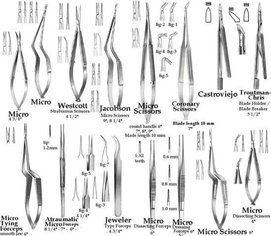  Surgical / Dental Instruments (Chirurgisch / Dental-Instrumente)