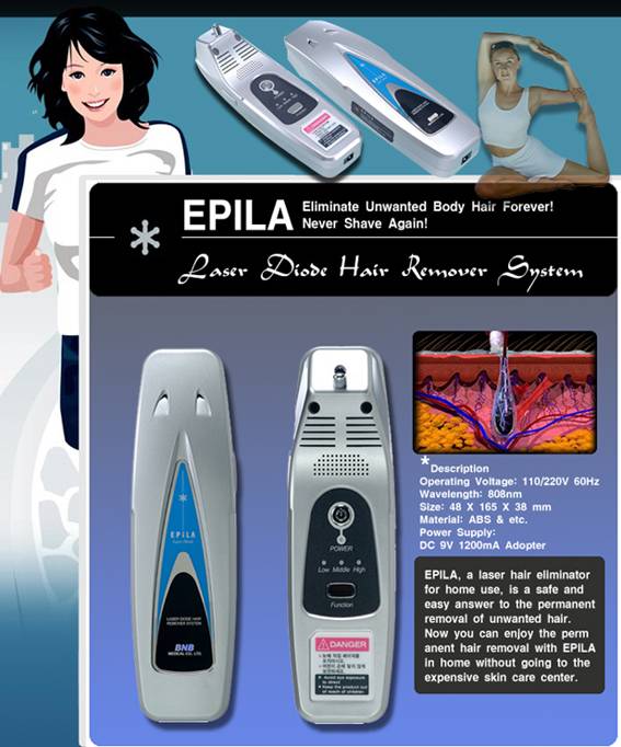  Hair Removal Laser (Epilation laser)