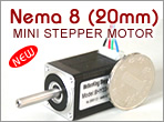  Nema8 Minitype Step Motor -20mm (1.8 Degree) (Nema8 Étape Minitype Motor-20mm (1,8 degré))