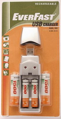  Battery Charger USB Stick AA AA - Promotion (Chargeur de batterie USB Stick AA AA - Promotion)