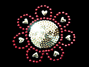  Garment Accessories In Rhinestones (Accessoires de vêtement en strass)