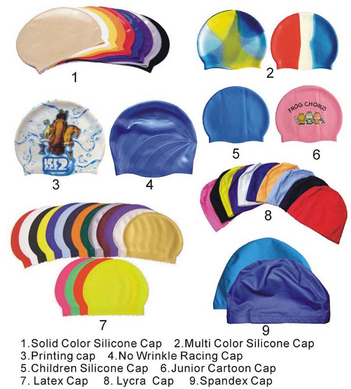  Silicone Cap And Lycra Cap And Latex Cap And Polyester Cap ( Silicone Cap And Lycra Cap And Latex Cap And Polyester Cap)