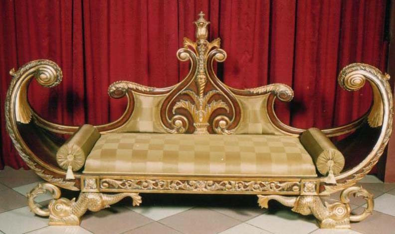  Classic Gold Sofa (Classic Gold Sofa)