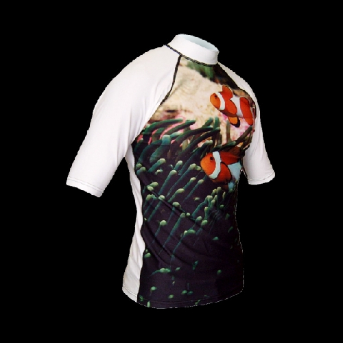  Fish Digital Photo Printing Rash Guard Vest (Tirage photo numérique Rash Guard Vest Fish)