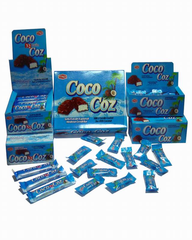  Foreks Cococoz- Cocoa Coated Coconut Bar (Foreks Cococoz-Kakao-Coated Coconut Bar)