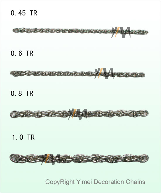  Rope Chain, Garment Accessories, Chain From China (Rope Chain, Accessoires de vêtement, Chaîne De Chine)
