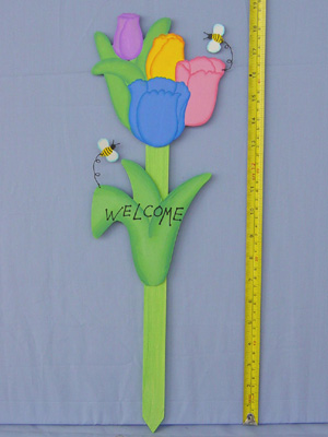  Spring Garden Stake - Tulip (Spring Garden Einsatz - Tulpe)