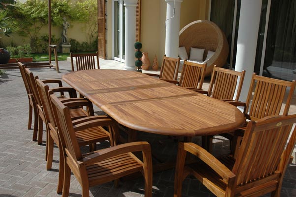  Teak Garden Furniture Set (Salon de jardin en teck)