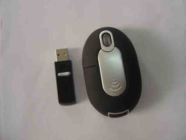  Mini Wireless Mouse With Built-In USB Receiver