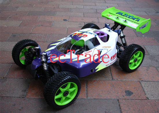 1: 8 Scale Gas Powered 4WD Off-Road Racing Buggy (1: 8 Scale Gas Powered 4WD Off-Road Racing Buggy)