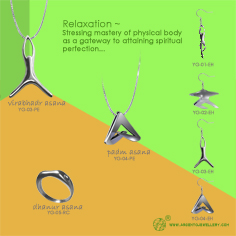  Yoga Asanas Silver Jewellery (Yoga Asanas Silber Schmuck)