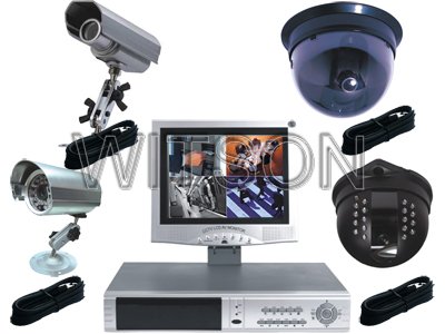  DVR MPEG4 4 Channel With CD-RW (MPEG4 4-Kanal DVR mit CD-RW)