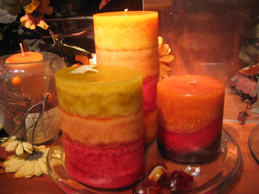  Fragrants Scented Candle (Fragrants Bougie parfumée)