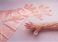  Disposable PE Vet Glove PE Glove (Vet gants jetables PE PE Gant)
