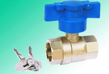  Brass Lockable Ball Valve (Латунные шаровые краны Закрываемая)