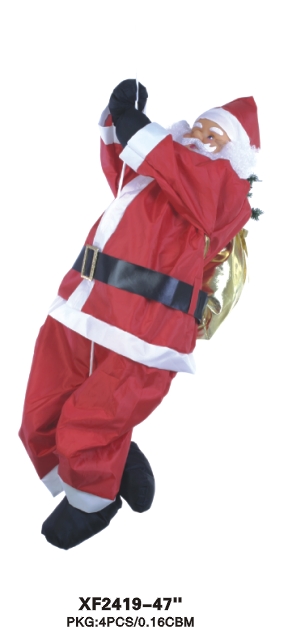  Santa Claus Climbing Rope (Santa Claus Rope Climbing)