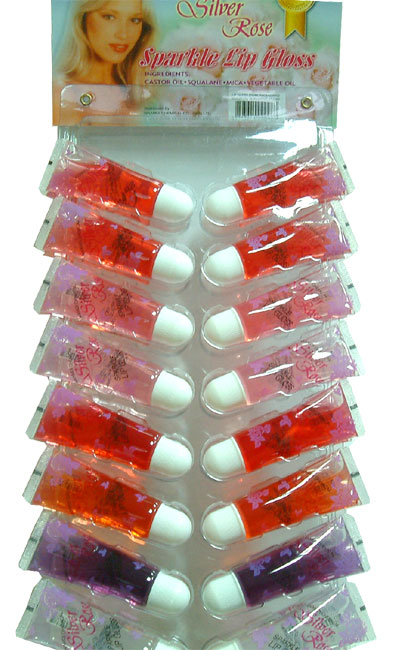  Silver Rose Fruit Flavor Lip Gloss (Silver Rose Fruit Flavor Lip Gloss)