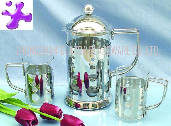  Coffee Maker And Cups Set (Kaffeemaschine und Tassen)
