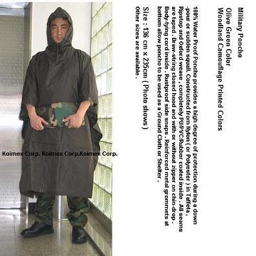  Military Poncho, Uniforms, Workwear (Военные пончо, Униформа, рабочая одежда)