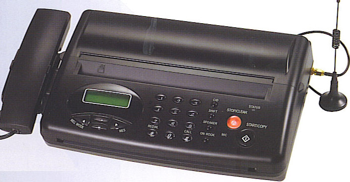  GSM Wireless Fax With Handset MW8 (Wireless GSM-Fax mit Hörer MW8)