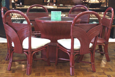  Rattan Table, Chair (Ротанг стол, стул)