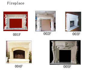  Marble And Granite Fireplace (Cheminée marbre et de granit)