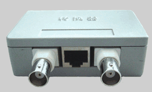 1 Port 75-120 Ohm (BNC-RJ45) G.703 Balun (1 Port 75-120 Ohm (BNC-RJ45) G.703 Balun)