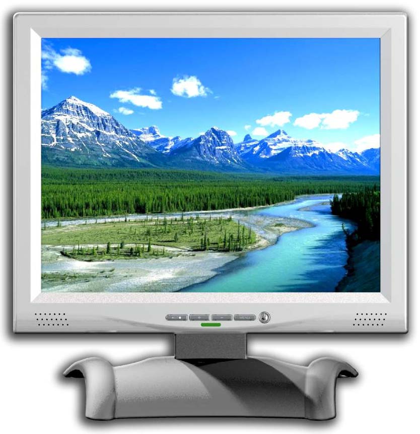  15" LCD Monitor (Moniteur LCD 15 ")